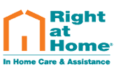Right at Home  in home care logo